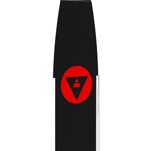 alchemy V3 carbon freediving fins Red White 1620655021